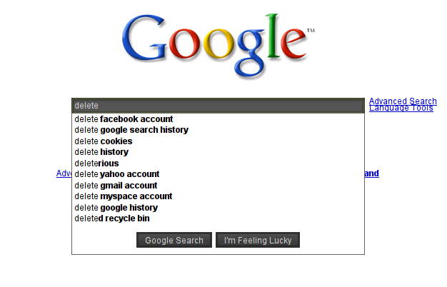 Delete Facebook Account Google